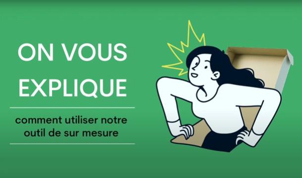 Comment utiliser notre outil de création d'emballage carton sur mesure ?